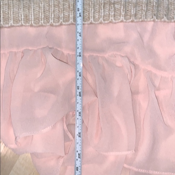 ENGLISH FACTORY ruffle layered sweater - NEW - Picture 10 of 10